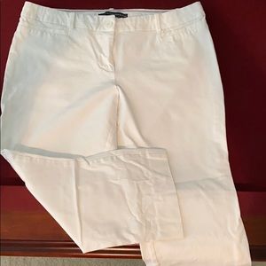 The Limited - white capris - size 14